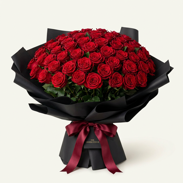 101 Luxury Red Roses